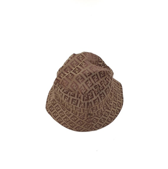 Vintage Fendi Zucca Bucket Hat