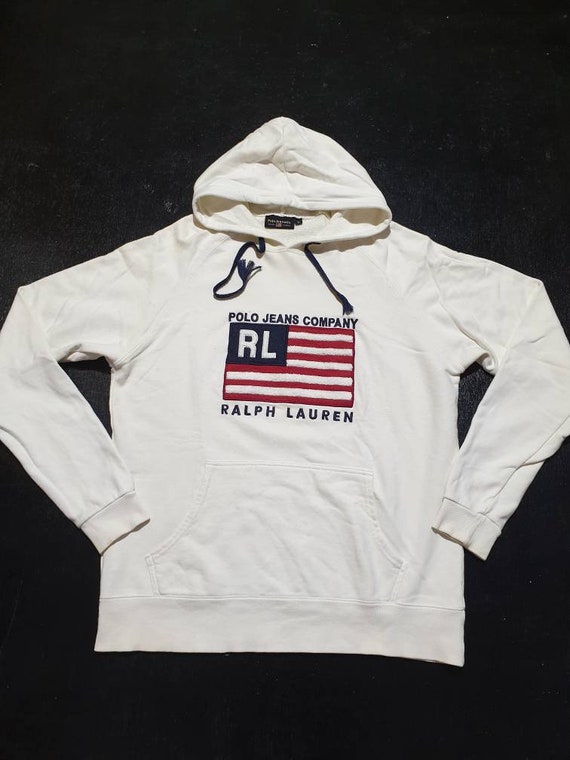 ralph lauren flag hoodie