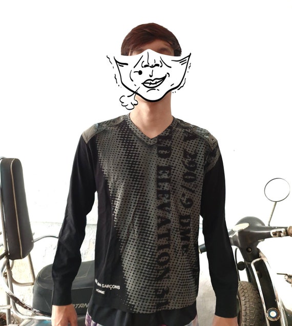 Vintage Comme Des Garcons Homme Long Sleeve Tee Sh
