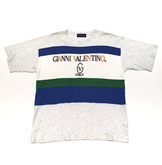 Vintage Gianni Valentino Spell Out Logo Tee Shirts