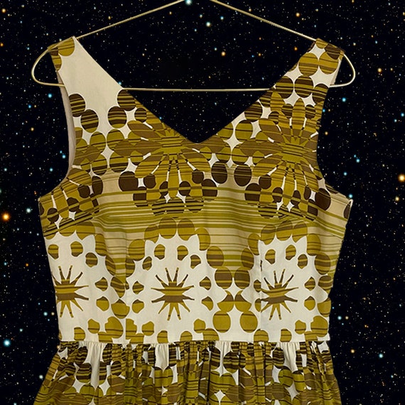 Yellow Vintage Dress - image 3