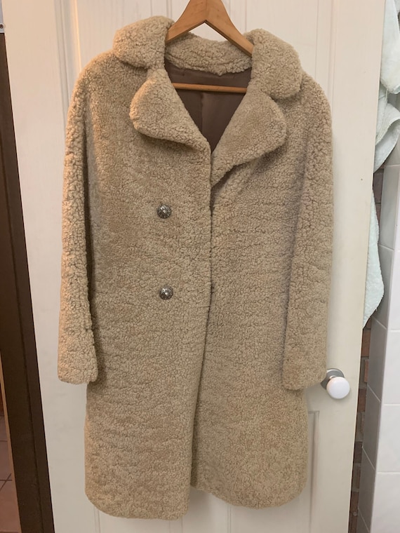 Ladies sheepskin wool jacket