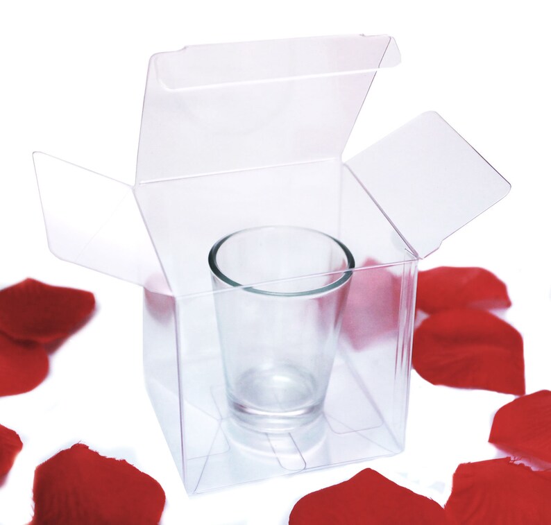 Clear Gift Boxes 50 Units Perfect for Our Shot Glasses Etsy