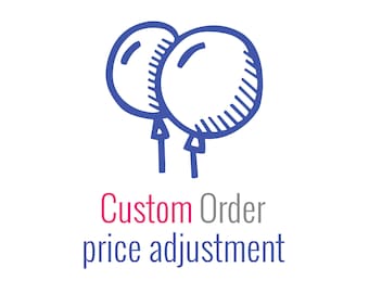 Custom Order Price Adjustment