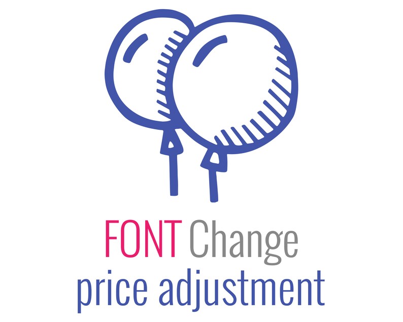Font Change Price Adjustment image 1