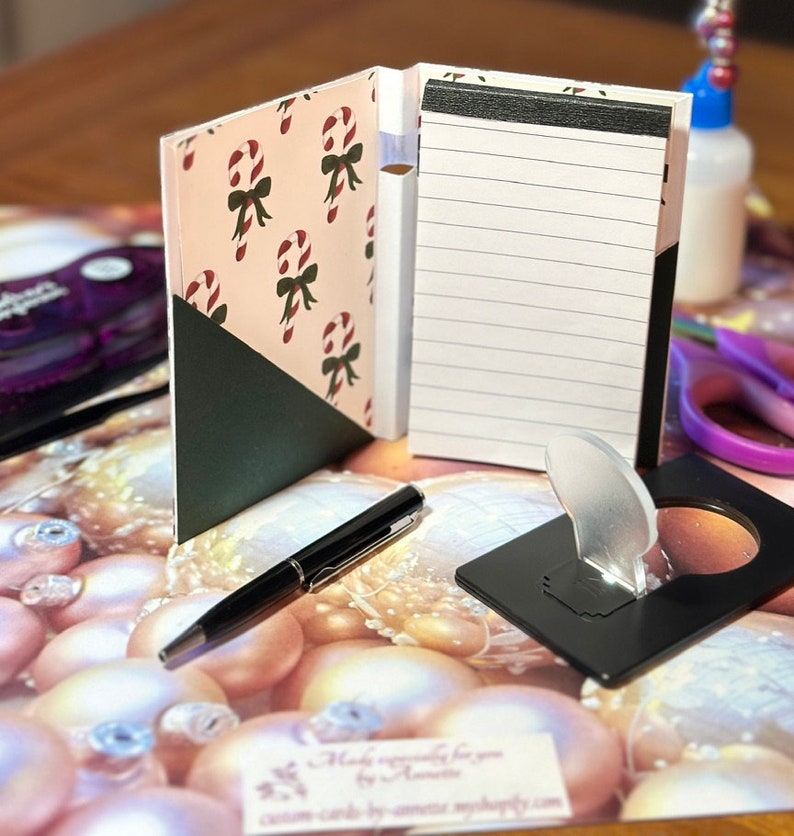 Mini Notepad With Pen and Purse Light. Etsy