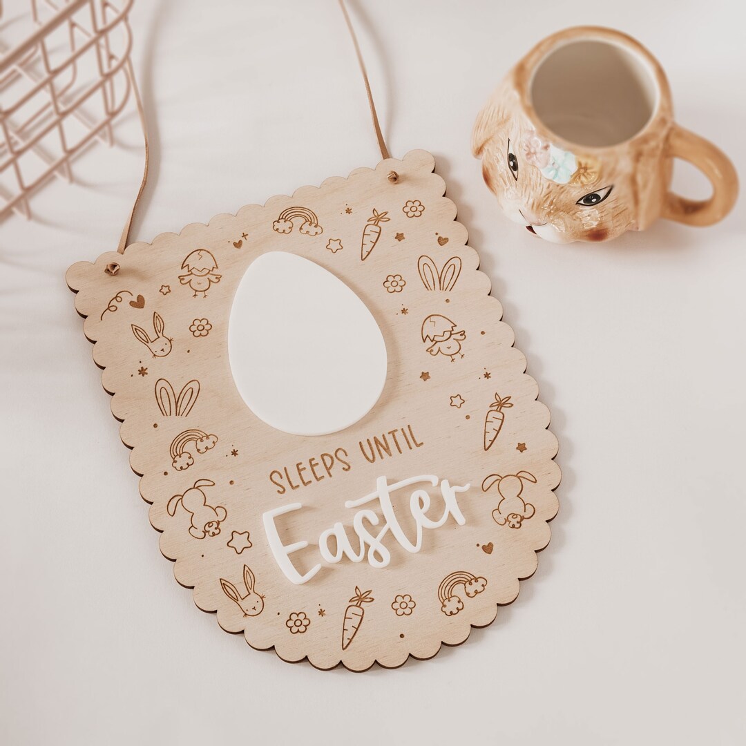 Easter Countdown Plaque Sleeps Until Easter Easter Countdown Sign Bunny Stop Here Easter Easter Easter Countdown Plaque Sleeps Until Easter Easter Countdown Sign Bunny Stop Here Easter Easter