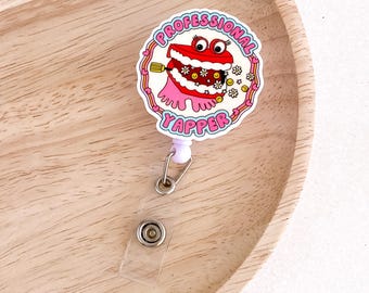 Funny Nurse Badge Reel PR54 | Nurse Badge Reel Funny Badge Reel Medical ID Badge Holder Healthcare ID Badge Reel OT Badge Reel Doctor