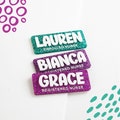 Personalised Name Badge BG65 Registered Nurse Name Badge For Midwife Teacher Name Badge for Medical Student Name Tag for Educator Badges product logo