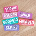 Personalised Name Badge BG66 Registered Nurse Name Badge For Midwife Teacher Name Badge for Medical Student Name Tag for Educator Badges