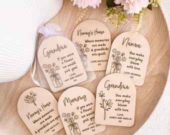 Mother's Day Magnet | Mum Magnet Mother's Day Gift for Mum Grandma Gift Nanny Gift Grandma Photo Gift Grandma Magnet Mum Gift Fridge Magnet