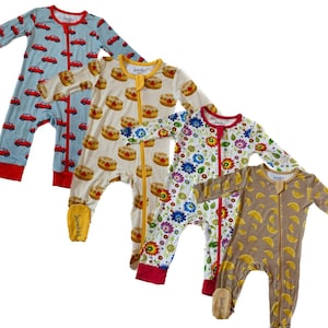 Polish Patterned Baby Rompers