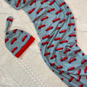 Polish Pattern Bamboo Viscose Swaddle