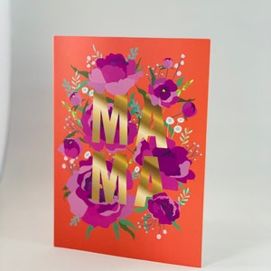 Funny Cute Mom Card / Polish Greeting Cards/ Mother’s Day / Dzień Matki / MAMA