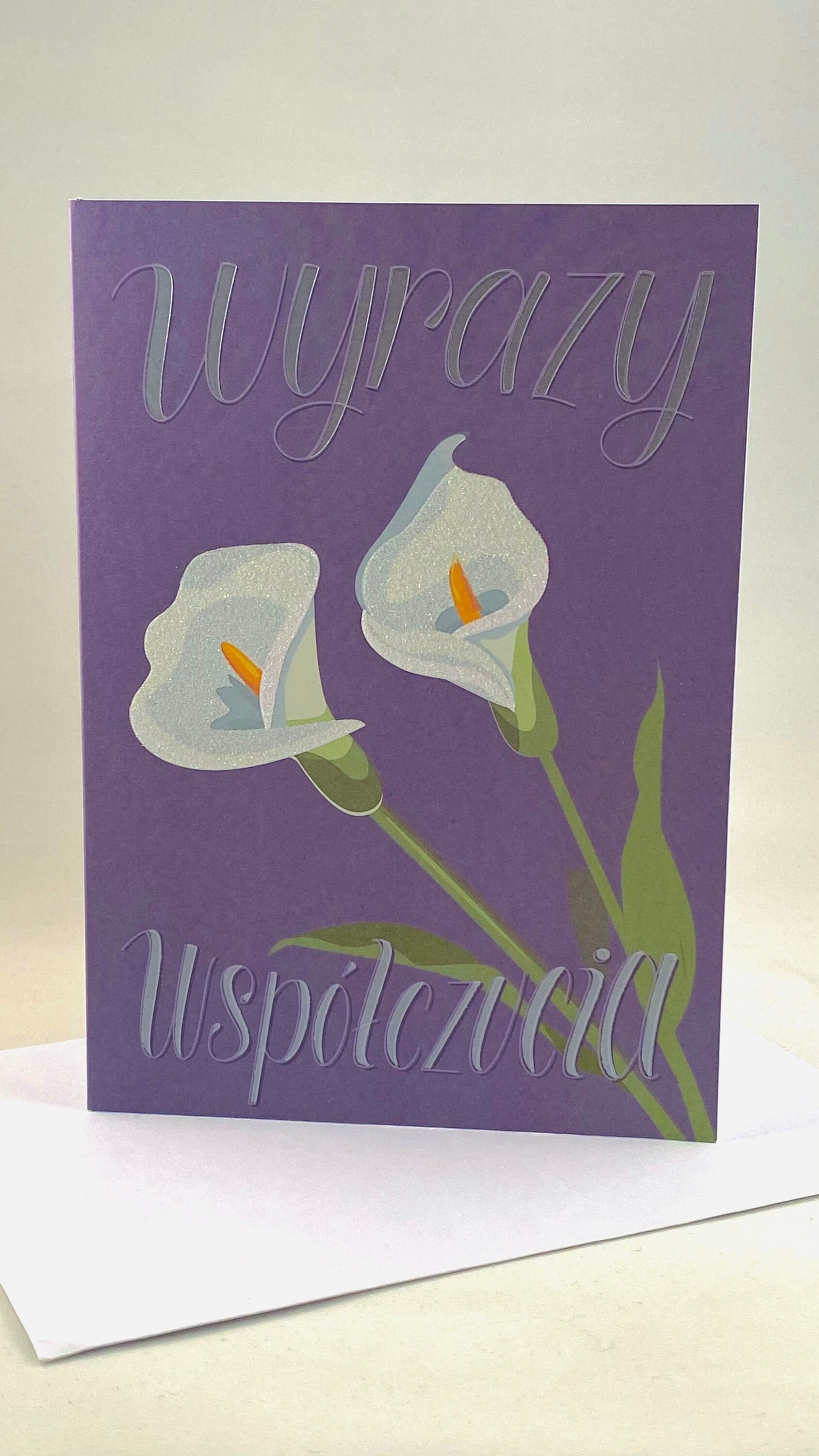 Polish Sympathy Card / Polish Greeting Card / Wyrazy Etsy