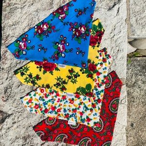 Dog Bandana (Slip over Collar), Pet Bandana, Gifts for Pets