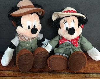 safari mickey mouse plush