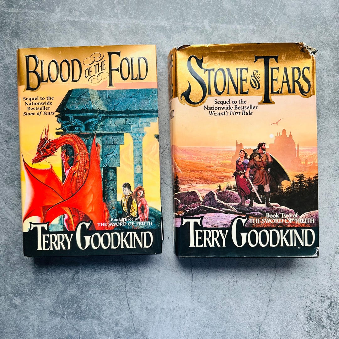The Sword of Truth Stone of Tears and Blood of the Fold Books by