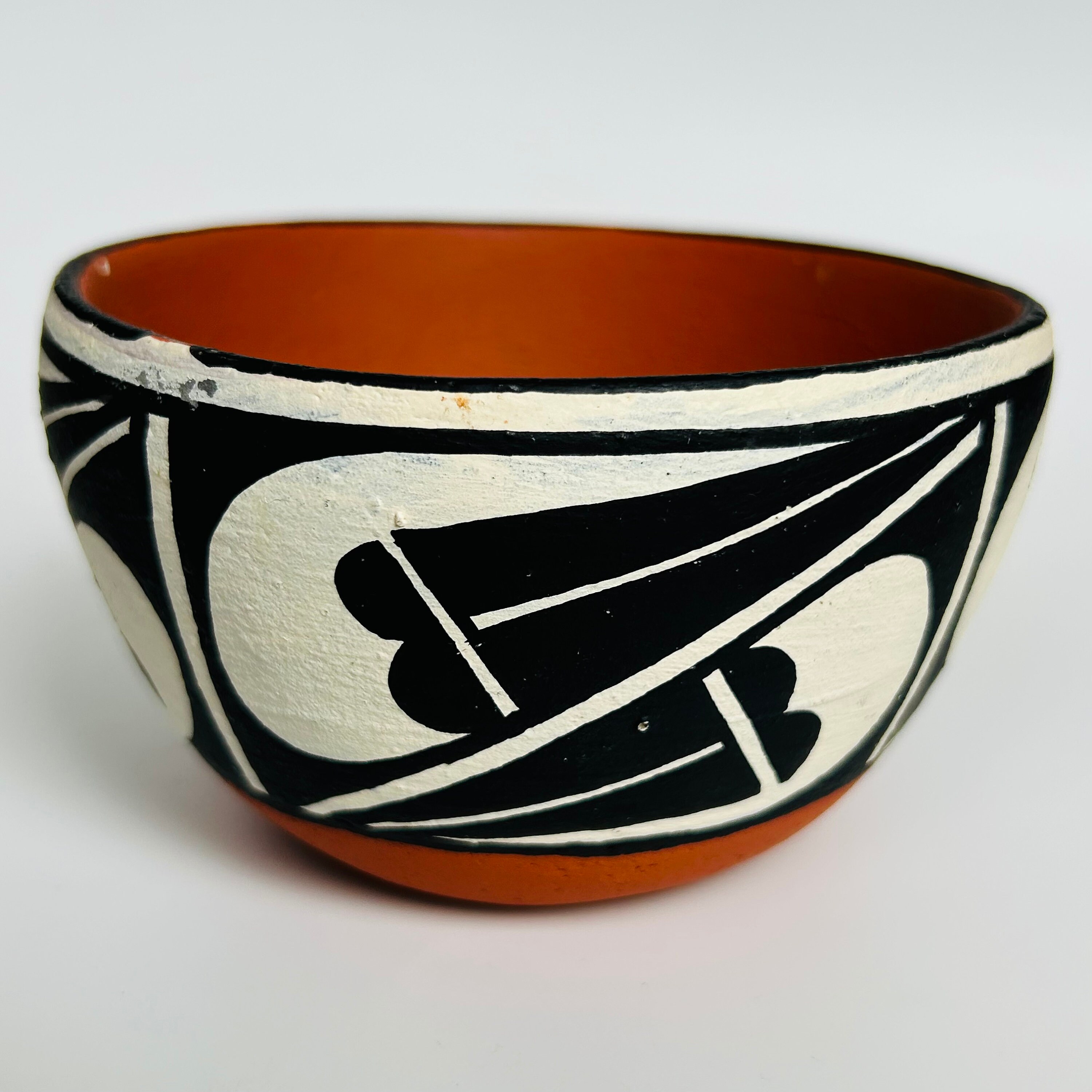 Santo Domingo Pueblo SDP Native Art Pottery Bowl Signed - Etsy