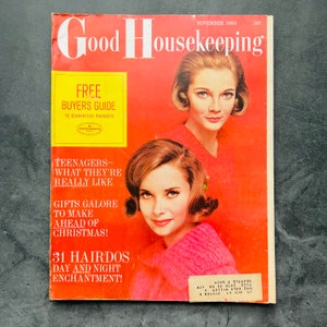 Good Housekeeping Magazine Vintage November 1963 Issue
