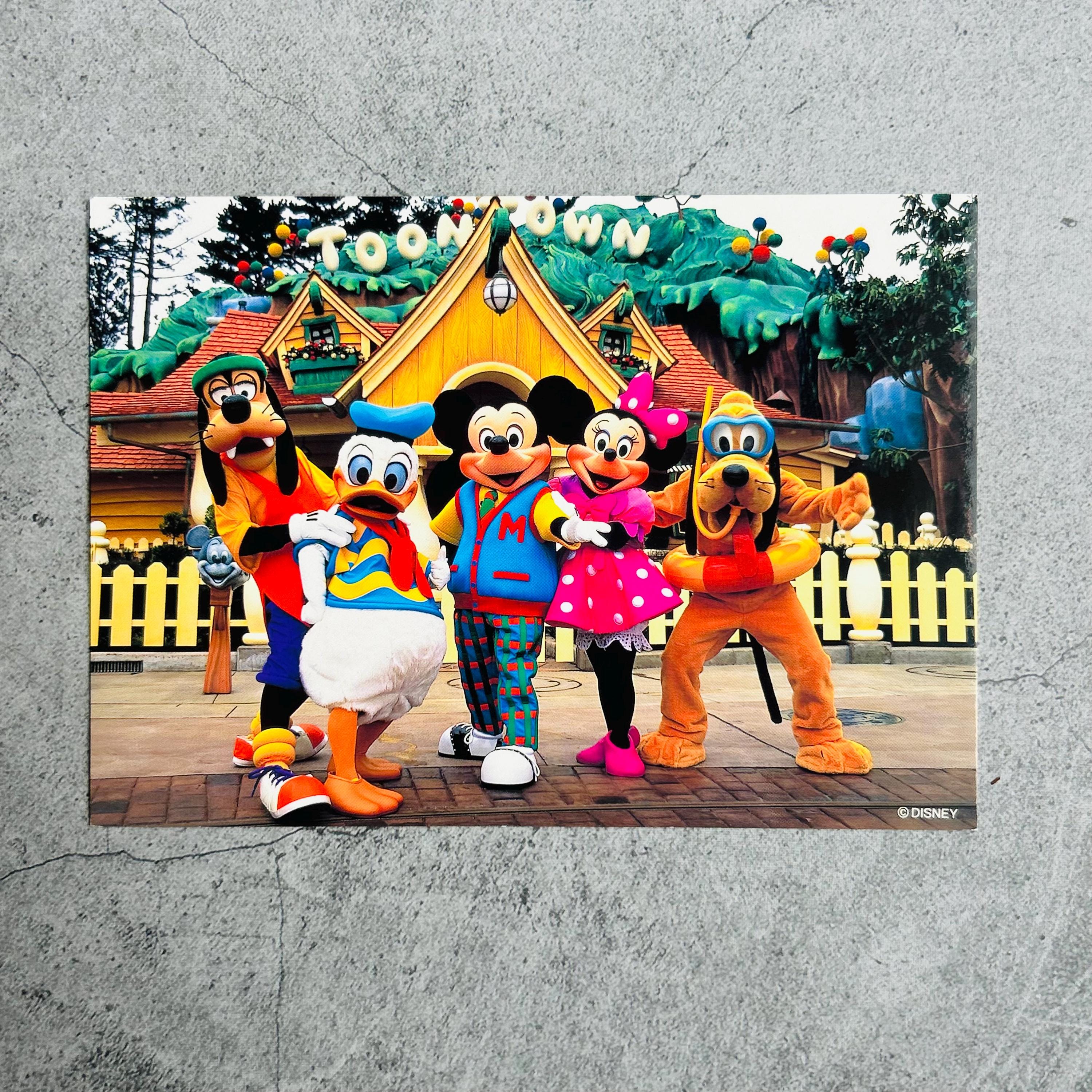 Tokyo Disneyland Mickey Mouse Vintage Postcard Lot of 8 1988 - Etsy