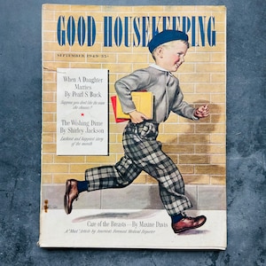 Good Housekeeping Magazine Vintage September 1949 Issue