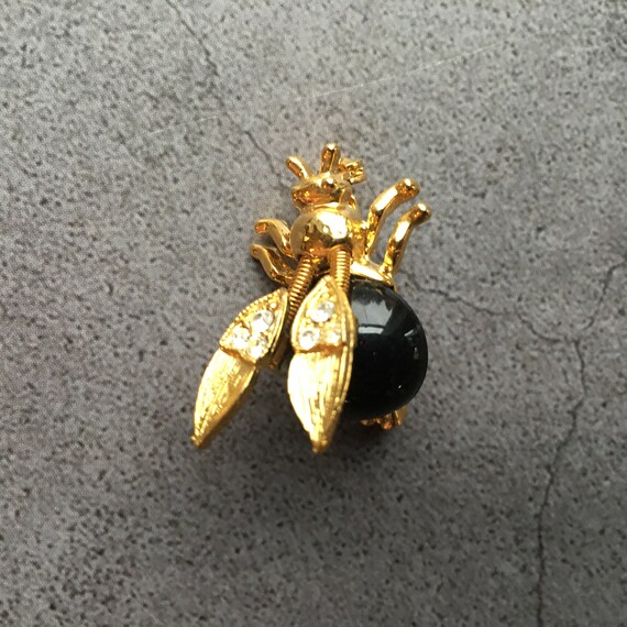 銅製アンティーク昆虫黄金虫一輪挿し