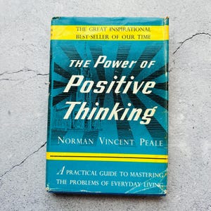 Le pouvoir de la pensée positive, livre relié par Norman Vincent Peale, 1952