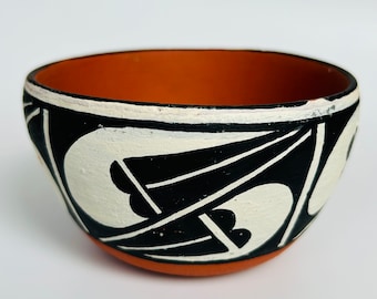 Santo Domingo Pueblo SDP Native Art Pottery Bowl Signed - Etsy