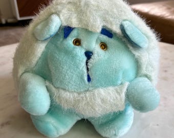 Chubbles With Blue Cloak, Plush, Animal Fair, WORKS, 1980s
