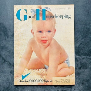 Good Housekeeping Magazine Vintage September 1955 Issue