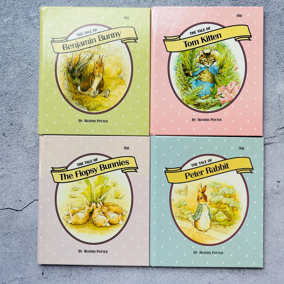 Little Landoll Book Beatrix Potter Book Lot of 4 1993 - Etsy Canada
