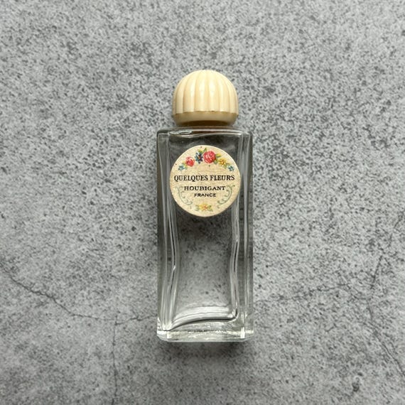 Quelques Fleurs Houbigant France Perfume Bottle Empty