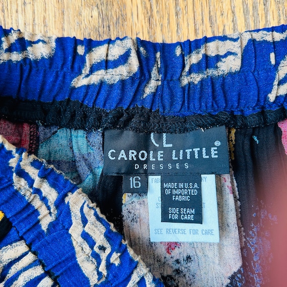 Carole Little Dresses Vintage Geometric Skirt Top… - image 9