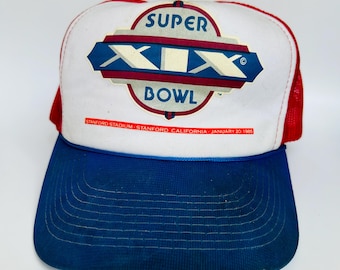 Gorra de béisbol ajustable vintage del Super Bowl XIX