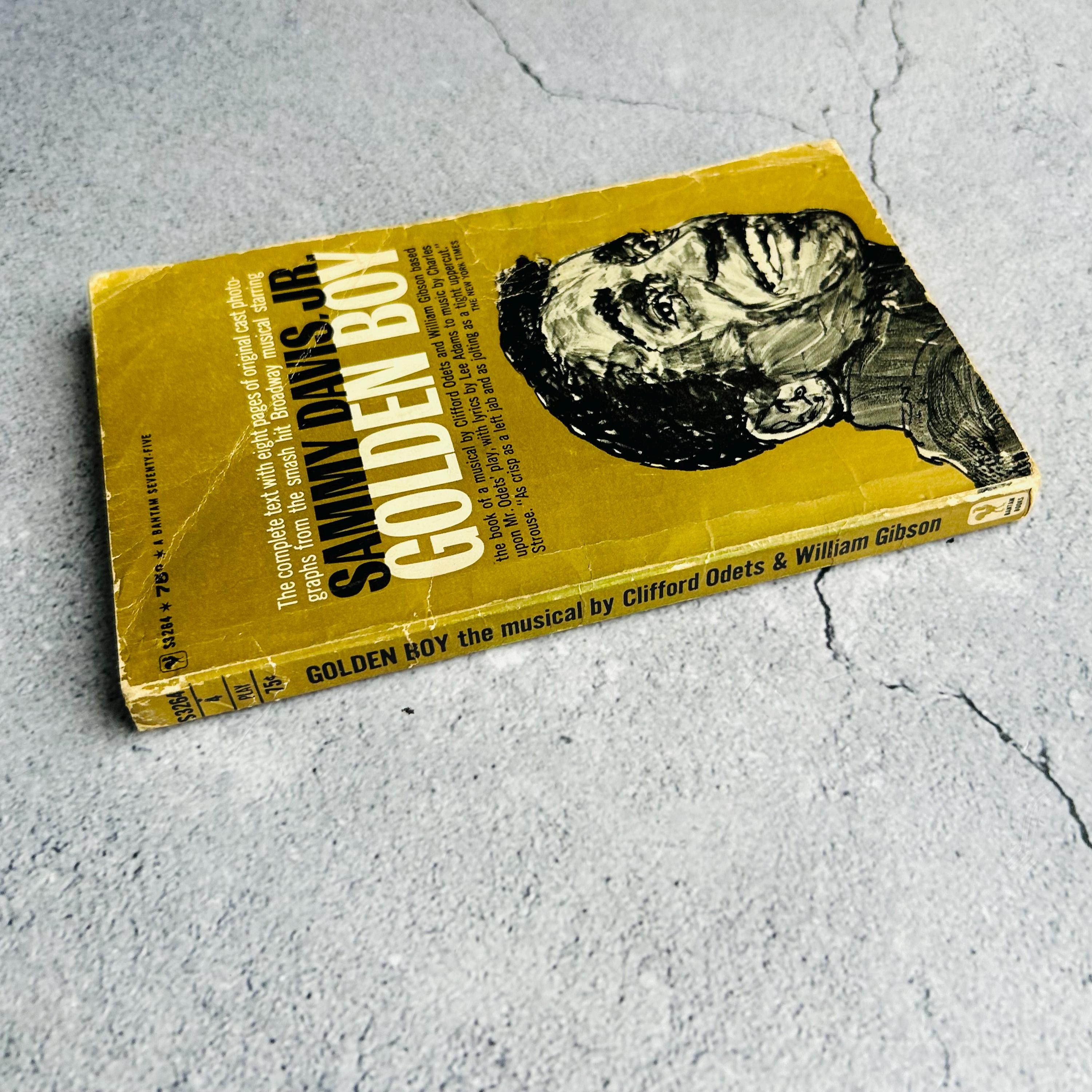 Sammy Davis Jr Golden Boy Paperback 1965 Based on the Musical by