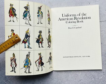 アメリカ独立戦争 ヴィンテージ ドーバー ぬり絵本 2冊セット 1970年代