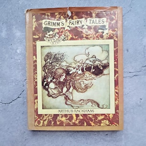 Grimm&#39;s Fairy Tales Twenty Stories hardcover boek geïllustreerd door Arthur Rakham