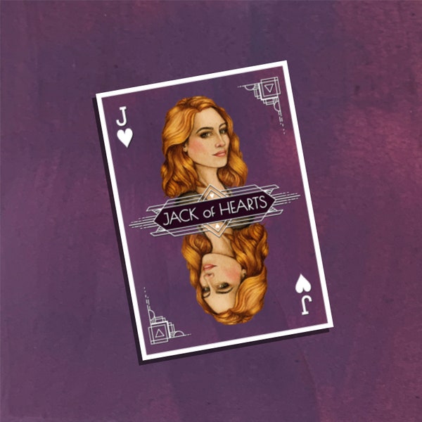 Jack of Hearts Sticker