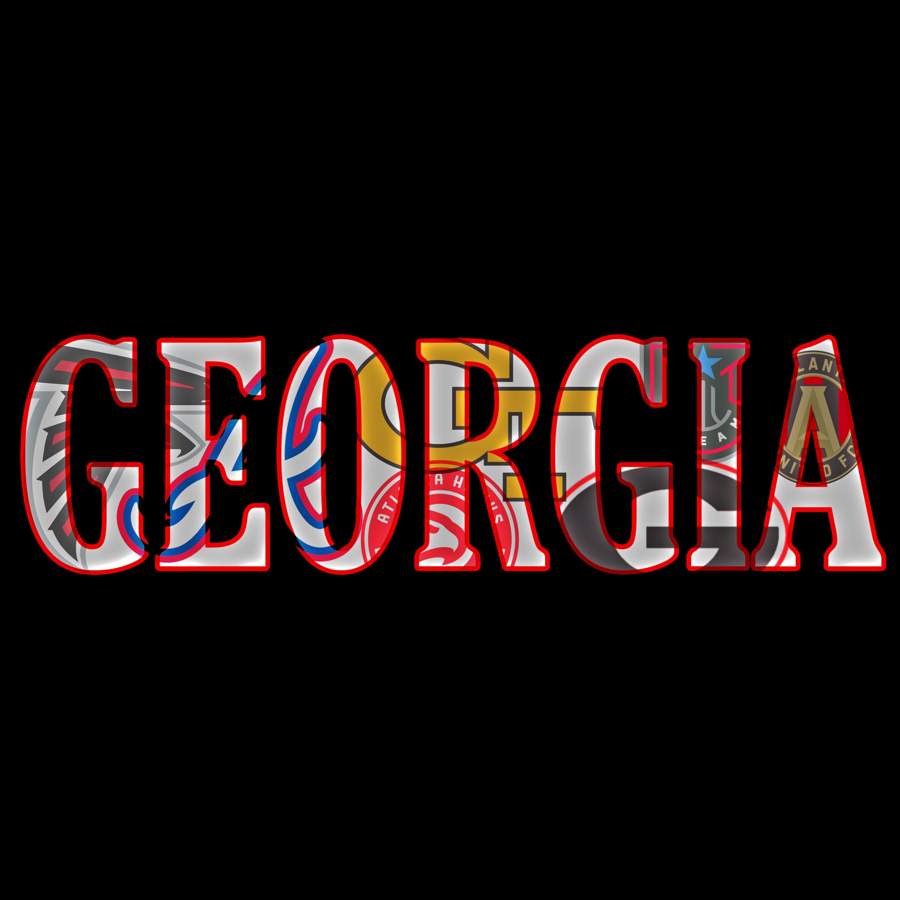 Georgia Sports Logo T-Shirt Unisex | Etsy