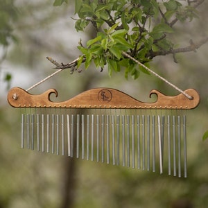 Sound Healing Wind Chimes: 33-Chime Meditation Instrument