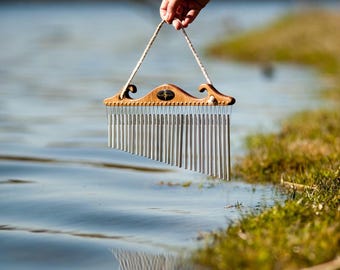 Handmade Sound Healing Wind Chimes: 28-Chime Meditation Instrument