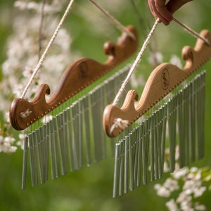 33-Bells Sound Healing Wind Chimes: handmade musical instrument, Meditation Sound Therapy