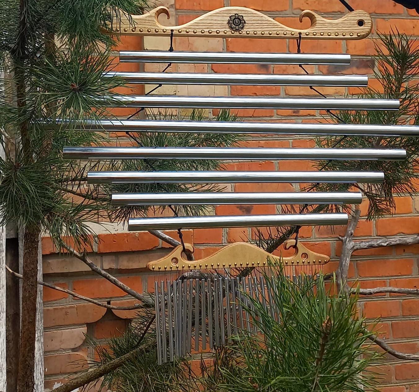 432Hz ミニパイプ　ウィンドチャイム 聖なるソルフェジオ音階 ミニパイプ ウィンドチャイム | veggymarche