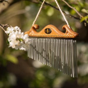 Sound Healing Wind Chimes: 56-Chime Meditation handmade Instrument