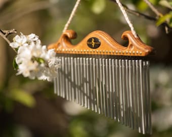 Sound Healing Wind Chimes: 56-bells professional handmade musical Instrument