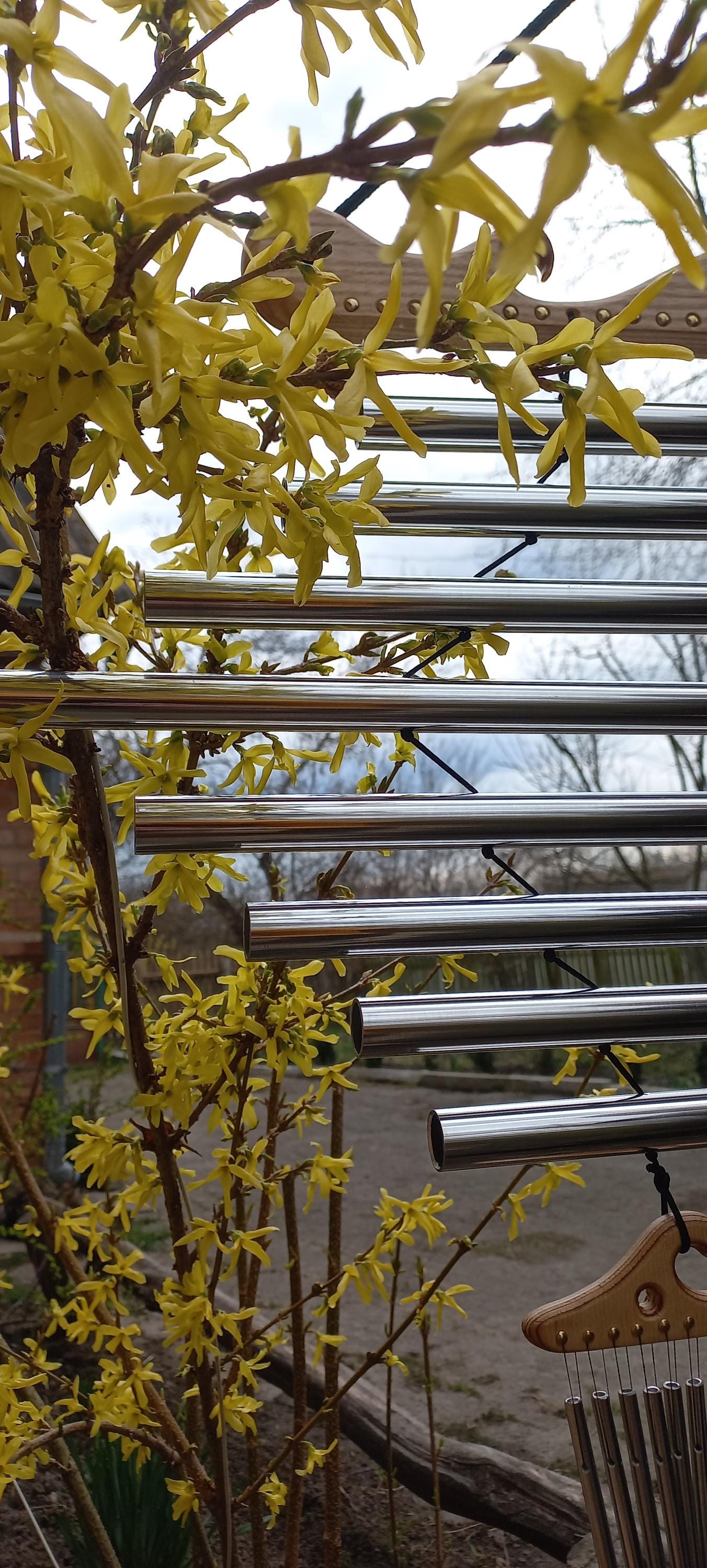 ソルフェジオチューブとウィンドチャイム：432Hzのサウンドヒーリング