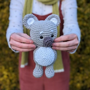Amigurumi Crochet Pattern for Koala