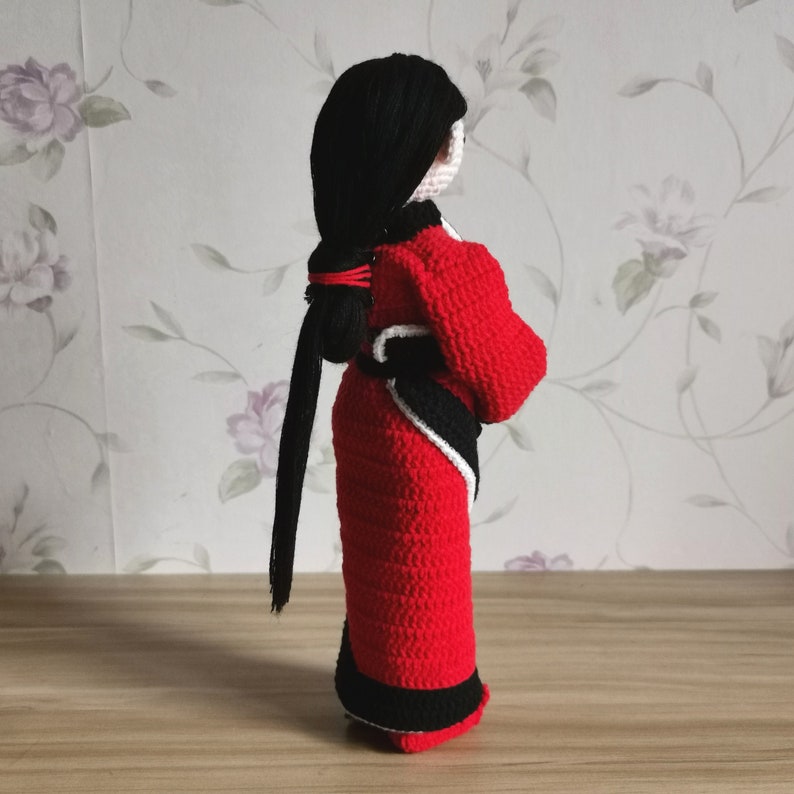 Quju Hanfu Crochet Pattern for Amigurumi Doll - Silva - Etsy
