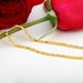 Lucky Necklace Link Chain 24K Gold Au999 8.7g Women Girls - Etsy
